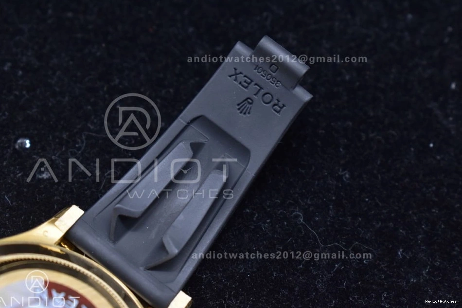 V Strap Daytona On Dial SS 1:1 Case Rubber 419 Clean Best SA4130 Gold 904L Black Edition Stylish 116519 0803